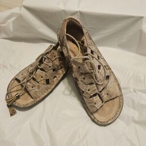 Alegria Valerie Gladiator Lace Sandal~Size 39-US 8.5~EUC